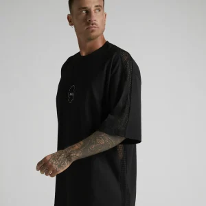 Premium men's T-shirt with mesh inserts on sleeves and sides from UNRULED IBIZA collection.